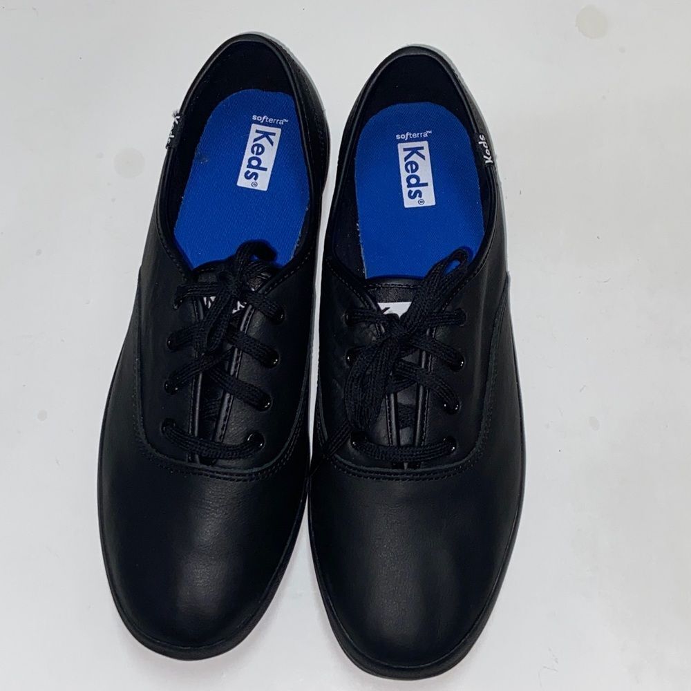 Keds Champion Originales Leather Women’s Black Casual Shoes 10 XW